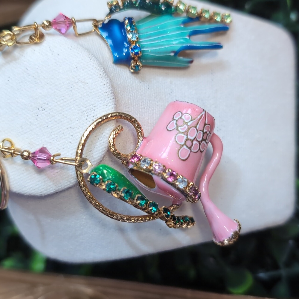 LATR Watering Can & Garden Glove Earrings